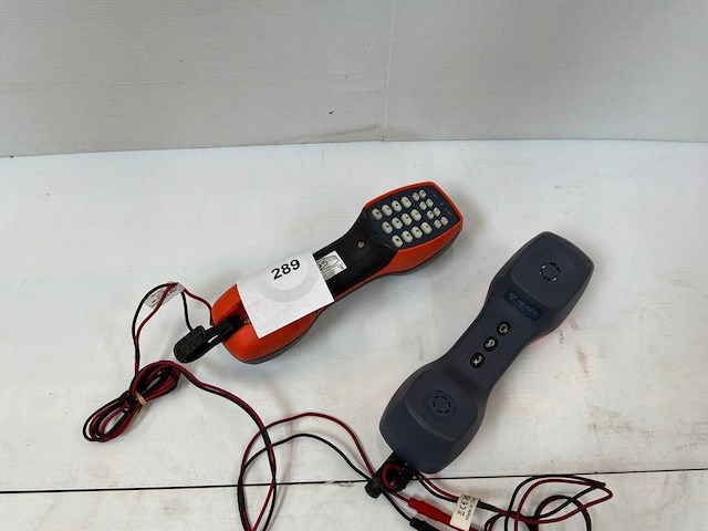 Tempo communications lijnmonteurtelefoon (2x) - afbeelding 1 van  2