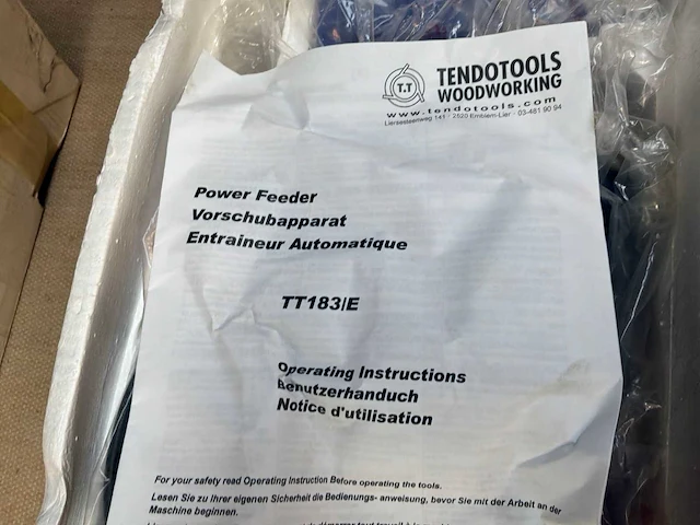 Tendotools tt183/e aanvoerapparaat - afbeelding 4 van  4