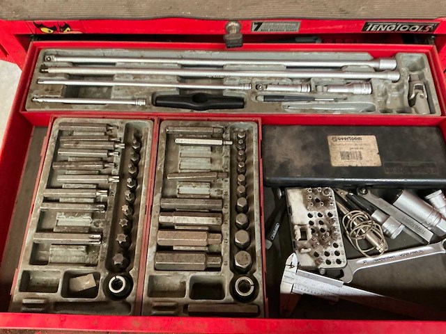 Tengtools gereedschapswagen - afbeelding 1 van  5