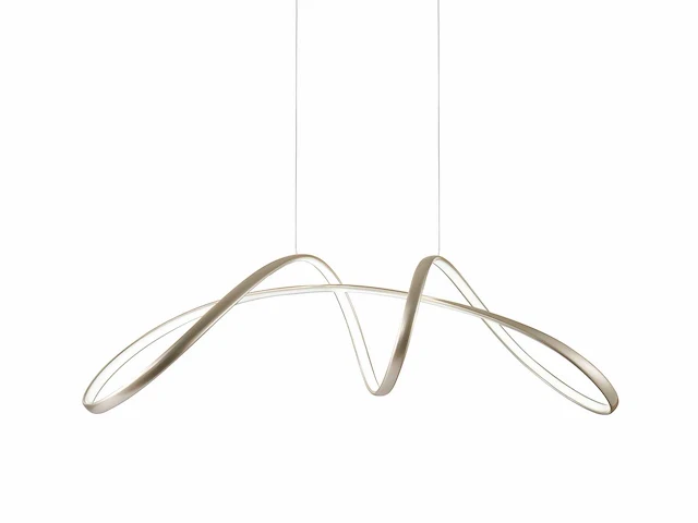 Tenshi 360 led design hanglamp satijn - afbeelding 2 van  7