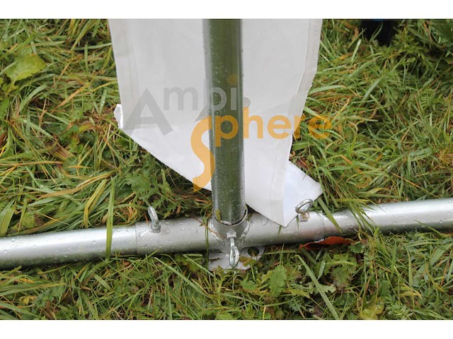 Tent 3x6m pvc 550g/m² premium - afbeelding 4 van  6