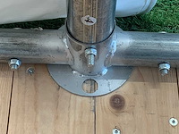 Tent 4x10m pvc 550g/m² professional - afbeelding 3 van  7