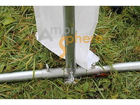 Tent 6x6m pvc 550g/m² premium - afbeelding 4 van  6