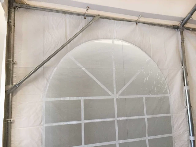 Tent 6x6m pvc 550g/m² professional - afbeelding 5 van  7
