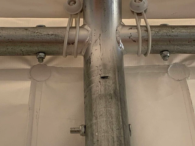 Tent 8x12m pvc 550g/m² professional - afbeelding 2 van  7