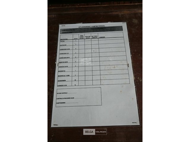 Tent met opbergbak - afbeelding 2 van  6