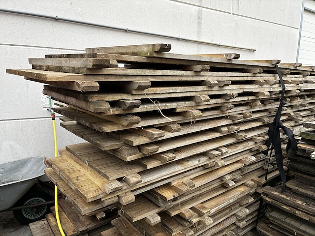 Tent vloer hout - afbeelding 1 van  3