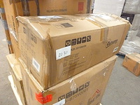 Tent voor 6-9 personen met slaapkamers en woonkamer, accessoires inbegrepen, groen - afbeelding 8 van  8