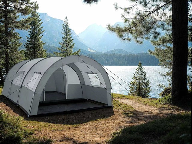 Tente de camping familiale spacieuse - afbeelding 1 van  8