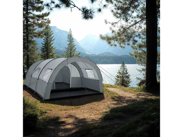 Tente de camping familiale spacieuse - afbeelding 7 van  8