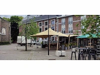 Tentickle stretchtent van 9x6 meter, compleet met palen en bevestigingsmateriaal - afbeelding 5 van  7