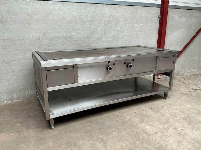 Teppanyaki grillplaat gas - afbeelding 1 van  7