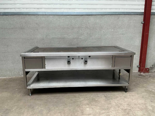 Teppanyaki grillplaat gas - afbeelding 2 van  7