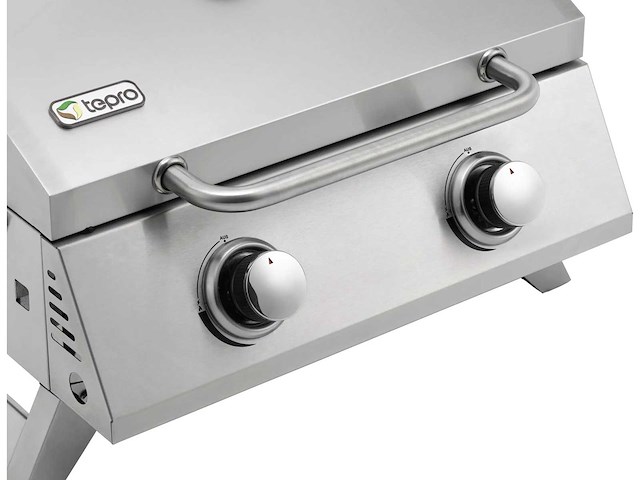 Tepro chicago tafelgasgrill, 2 branders - afbeelding 3 van  7