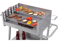 Tepro pasadena houtskoolgrillkar, kookoppervlak: ca. 58 x 41 cm - afbeelding 3 van  6