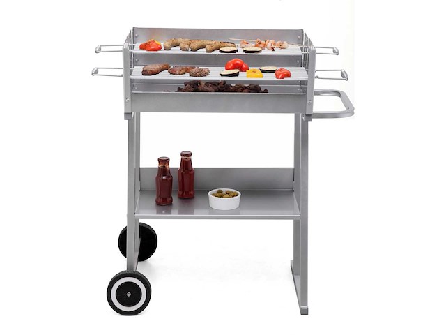 Tepro pasadena houtskoolgrillkar, kookoppervlak: ca. 58 x 41 cm - afbeelding 4 van  6