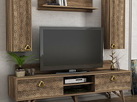 Tera home tv-meubel 180cm breedte notenhout - afbeelding 2 van  7