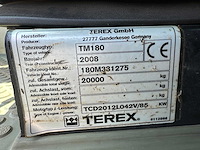 Terex - 2008 - tm180 - overslagkraan - afbeelding 34 van  34