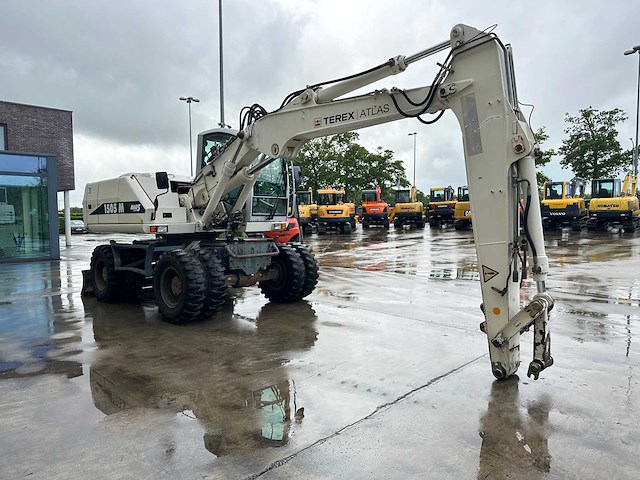 Terex - atlas - 2006 - 1505 - banden graafmachine - afbeelding 3 van  72