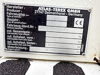 Terex - atlas - 2006 - 1505 - banden graafmachine - afbeelding 72 van  72