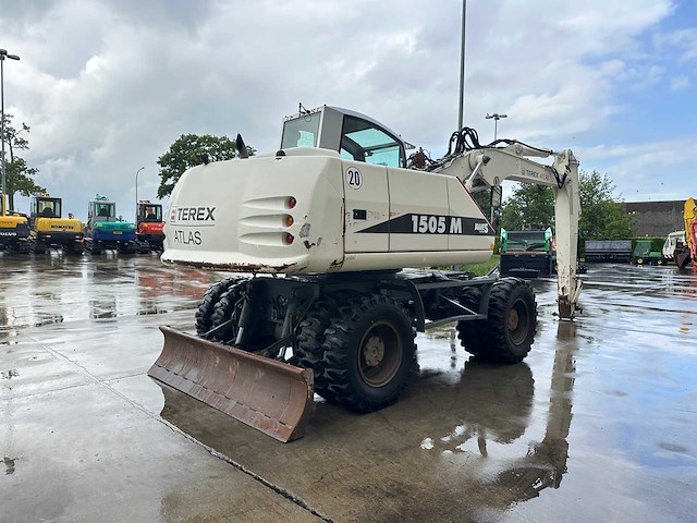 Terex - atlas - 2006 - 1505 - banden graafmachine - afbeelding 31 van  51