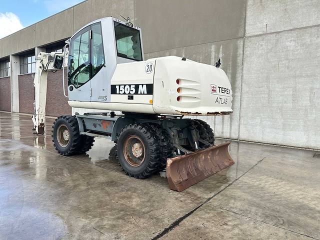 Terex - atlas - 2006 - 1505 - banden graafmachine - afbeelding 42 van  51