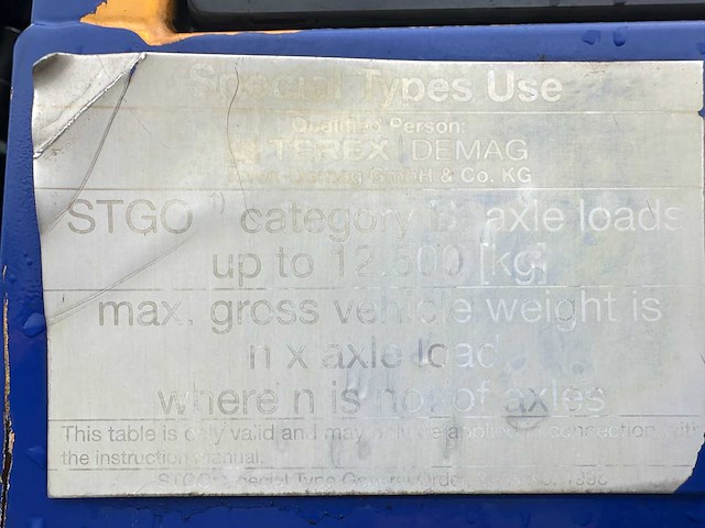 Terex - demag - 1998 - ac40-1 city - telescoopkraan - afbeelding 57 van  68