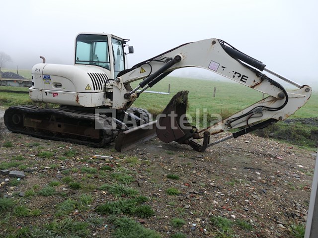 Terex tc 125mono/ga mini graafmachine - afbeelding 20 van  25