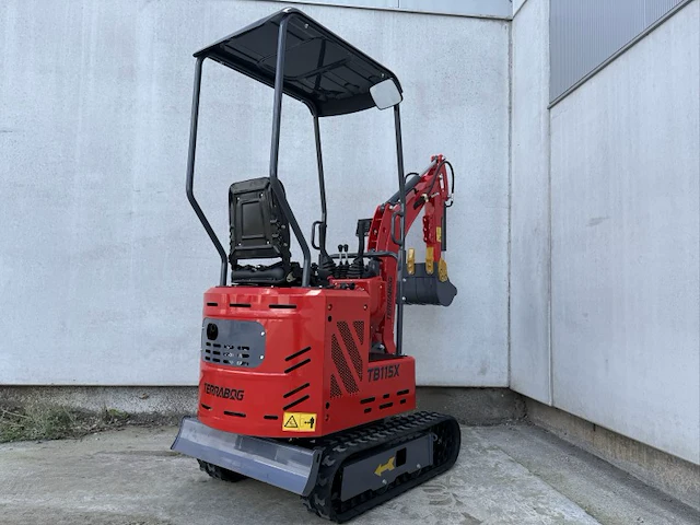 Terrabog tb115x rupsgraafmachine - afbeelding 5 van  38