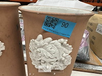 Terracotta potten met engel - afbeelding 3 van  3