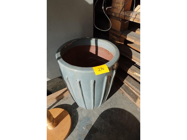 Terracotta vaas - afbeelding 2 van  2