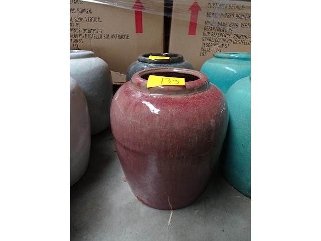 Terracotta vaas - afbeelding 1 van  3