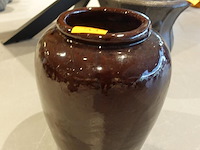 Terracotta vaas - afbeelding 2 van  3