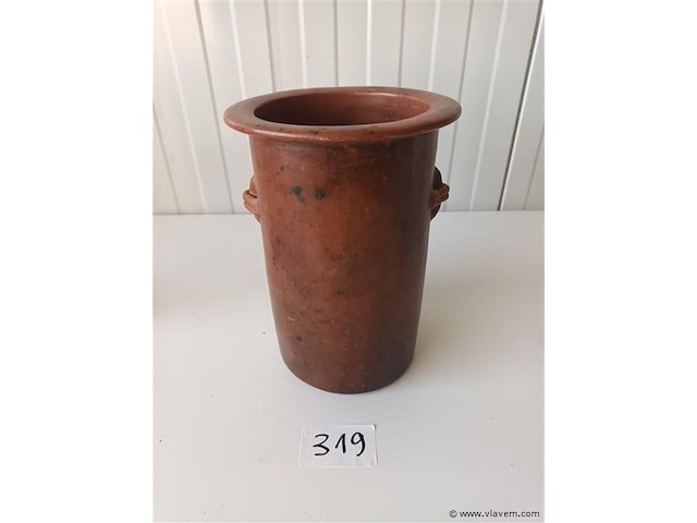 Terracotta wijnkoeler - afbeelding 1 van  3