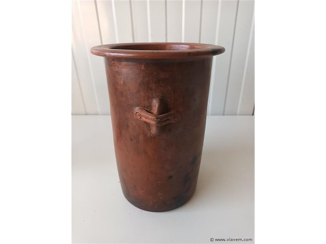 Terracotta wijnkoeler - afbeelding 3 van  3