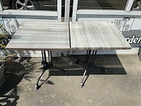 Terras tafels met stoelen - afbeelding 3 van  4