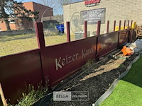 Terrasafscheiding keizer karel glas/ijzer - afbeelding 4 van  12