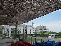 Terrasoverkapping met camouflagenet - afbeelding 2 van  4