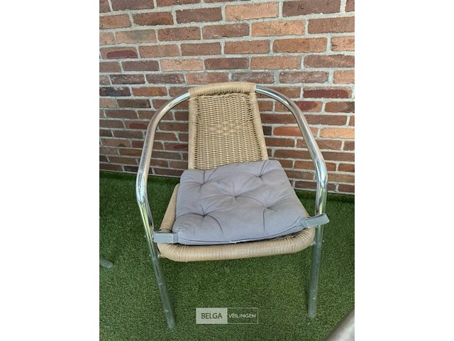 Terrasset tafel met 4 stoelen - afbeelding 5 van  6