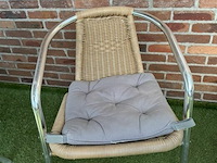 Terrasset tafel met 4 stoelen - afbeelding 5 van  6