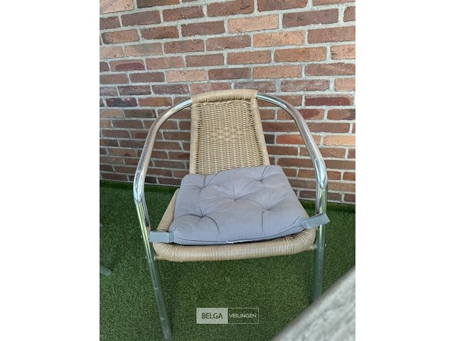 Terrasset tafel met 4 stoelen - afbeelding 6 van  6