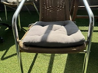 Terrasset tafel met 4 stoelen - afbeelding 4 van  6