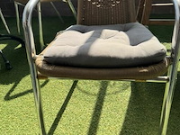 Terrasset tafel met 4 stoelen - afbeelding 5 van  6