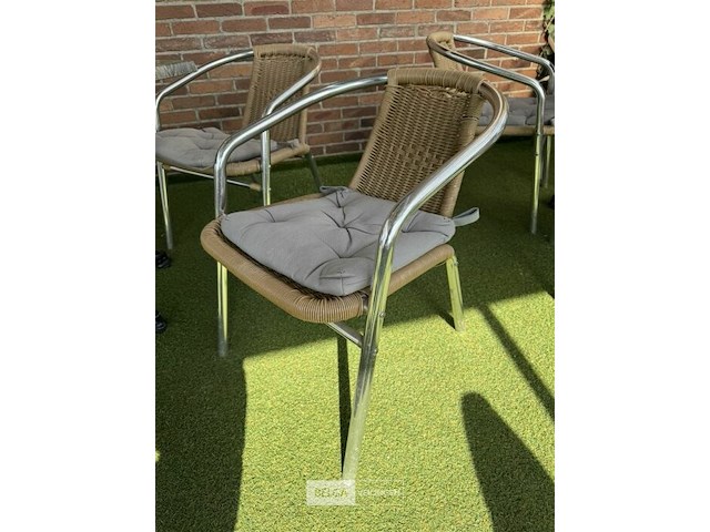 Terrasset tafel met 4 stoelen - afbeelding 6 van  6