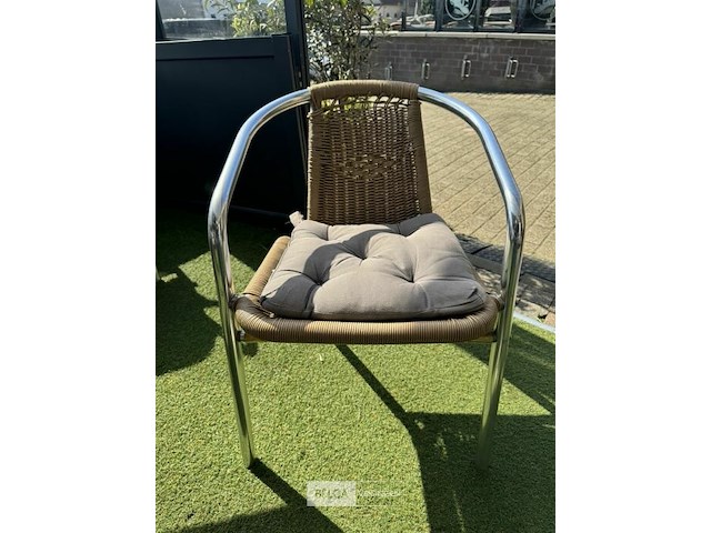 Terrasset tafel met 4 stoelen - afbeelding 5 van  6