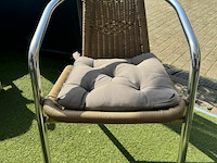 Terrasset tafel met 4 stoelen - afbeelding 5 van  6