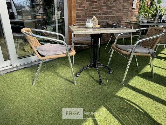 Terrasset tafel met 4 stoelen - afbeelding 3 van  6
