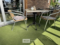 Terrasset tafel met 4 stoelen - afbeelding 3 van  6