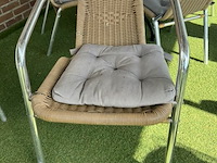 Terrasset tafel met 4 stoelen - afbeelding 5 van  6