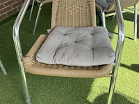 Terrasset tafel met 4 stoelen - afbeelding 6 van  6